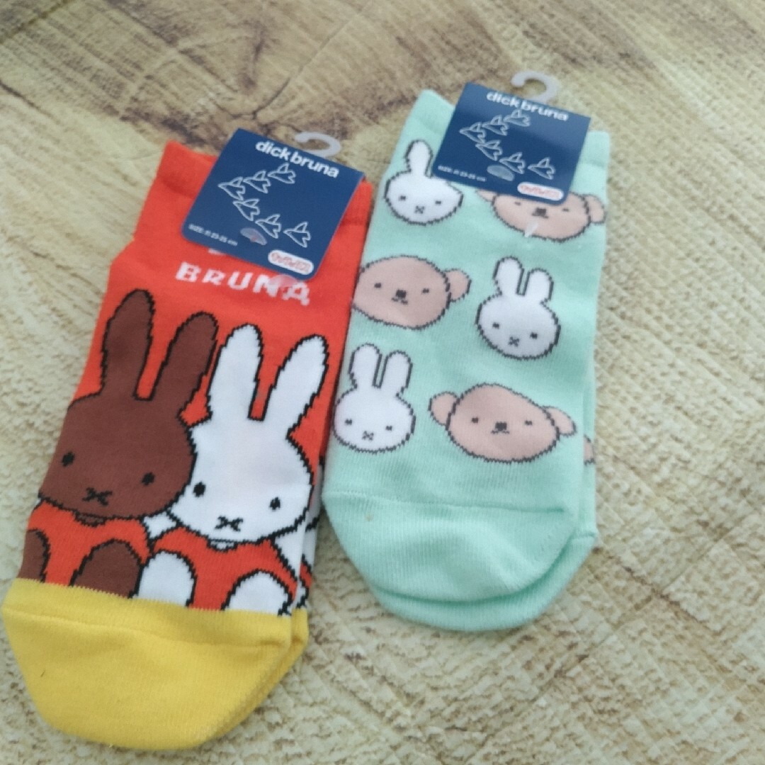 miffy(ミッフィー)の⭐ミッフィ　ソックス　②足 エンタメ/ホビーのおもちゃ/ぬいぐるみ(キャラクターグッズ)の商品写真