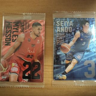 Bリーグウエハース　安藤誓哉　マイルズ・ヘソン　バスケットボール