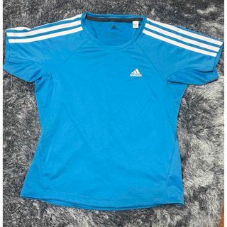 アディダス(adidas)のadidas 美品　Mサイズ　速乾　Tシャツ　ジム　スポーツ(Tシャツ/カットソー(半袖/袖なし))