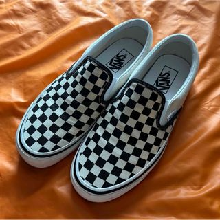 ヴァンズ(VANS)のvans アナハイムシリーズ チェッカー スリッポン  27.5(スニーカー)