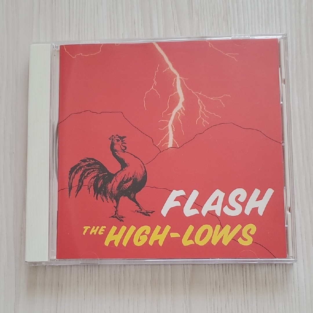 【美品】ステッカー付　ザ・ハイロウズ　ベスト・アルバム　FLASH エンタメ/ホビーのCD(ポップス/ロック(邦楽))の商品写真