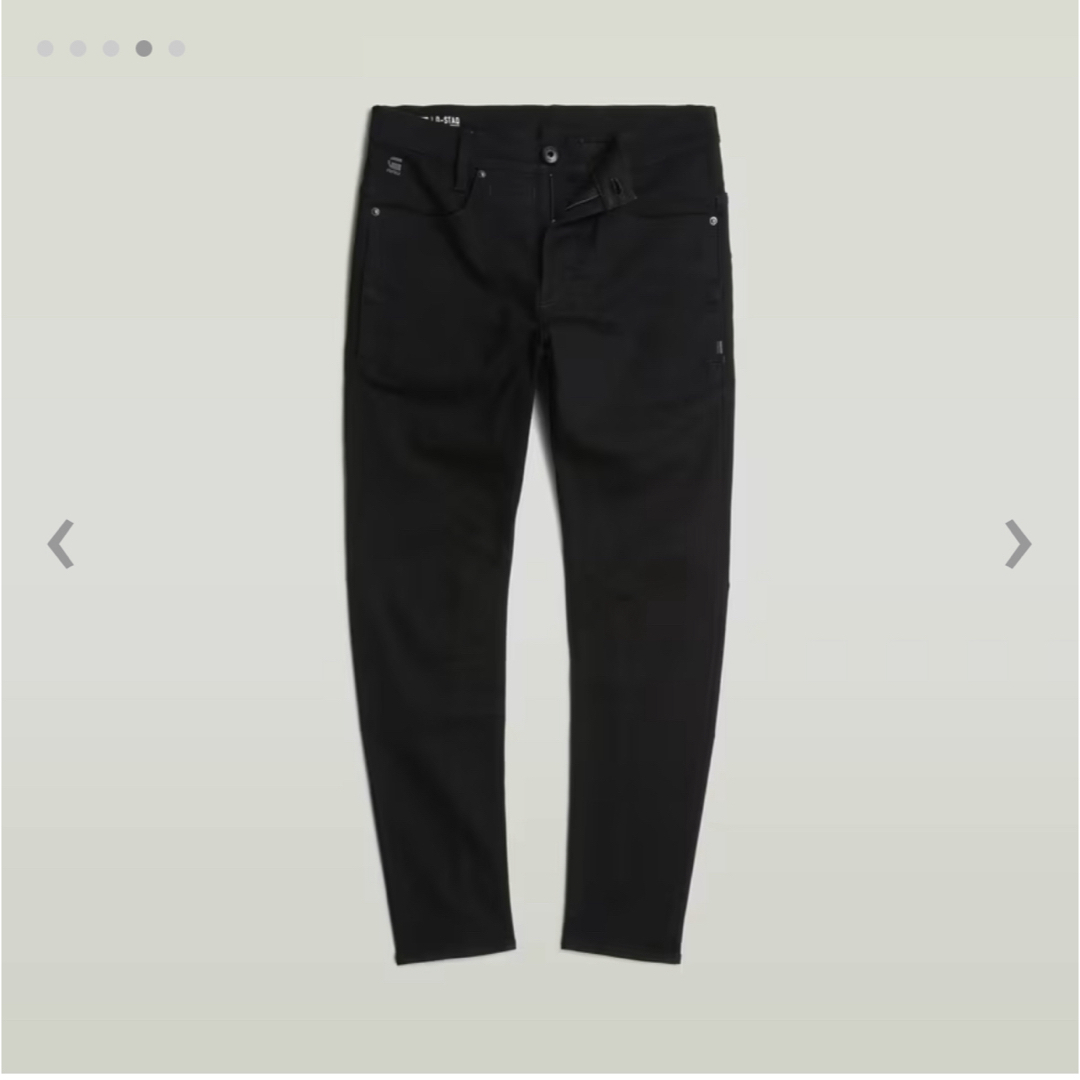 G-STAR RAW(ジースター)の【極美品】G Star Raw D Staq 3D Slim W27 ブラック メンズのパンツ(デニム/ジーンズ)の商品写真