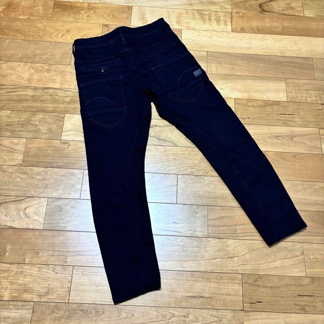 G-STAR RAW(ジースター)の【極美品】G Star Raw D Staq 3D Slim W27 ブラック メンズのパンツ(デニム/ジーンズ)の商品写真