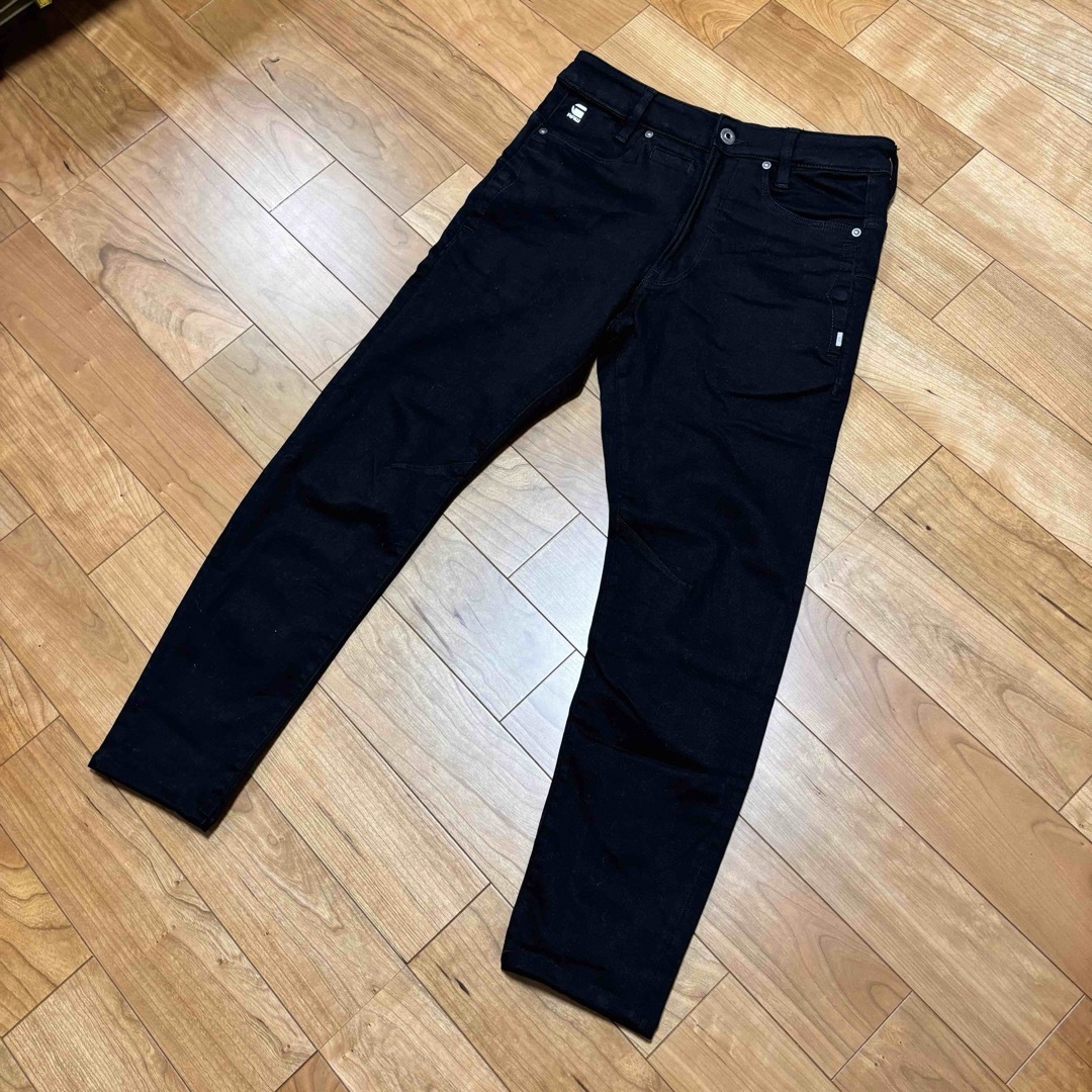 G-STAR RAW(ジースター)の【極美品】G Star Raw D Staq 3D Slim W27 ブラック メンズのパンツ(デニム/ジーンズ)の商品写真