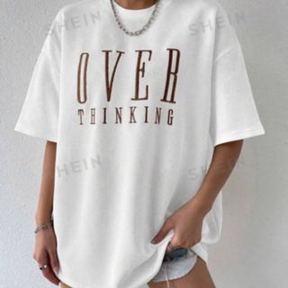 シーイン(SHEIN)の新品♡SHEIN♡オーバーTシャツ♡(Tシャツ(半袖/袖なし))