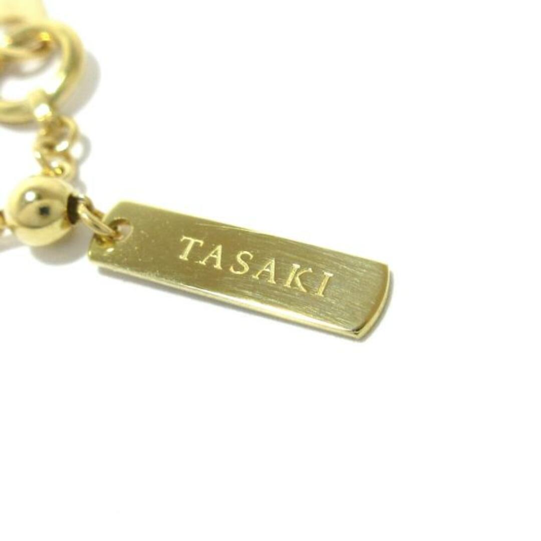 田崎真珠/TASAKI(タサキシンジュ) ネックレス美品  ステーション ネックレス K18YG×パール 白×グレー パール直径約6mm-14mm レディースのアクセサリー(ネックレス)の商品写真