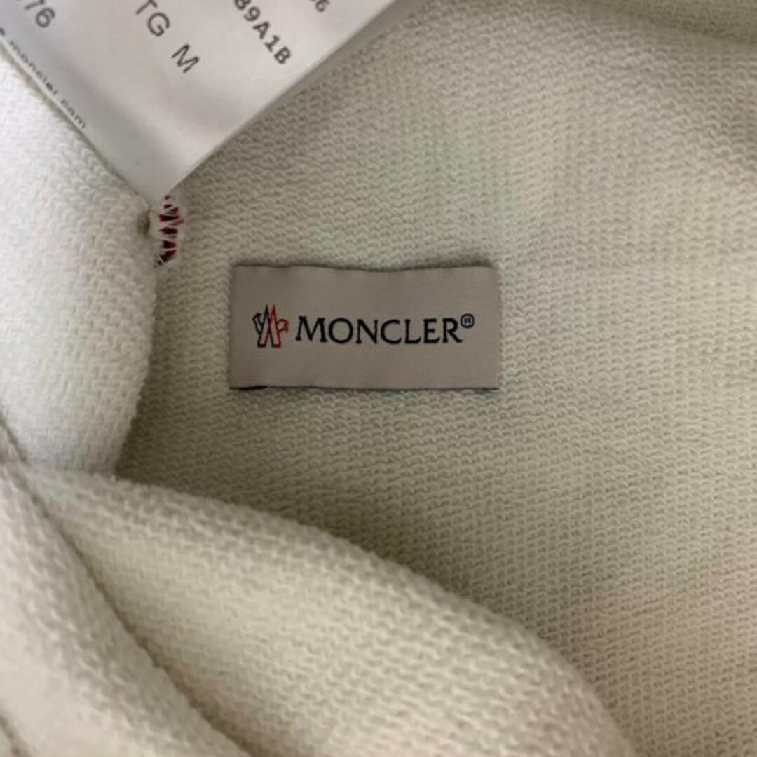 MONCLER(モンクレール)のMONCLER(モンクレール) パンツ サイズM メンズ PANTALONE 白×ダークネイビー×レッド フルレングス メンズのパンツ(その他)の商品写真