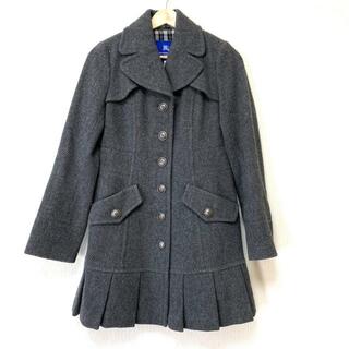 バーバリーブルーレーベル(BURBERRY BLUE LABEL)のBurberry Blue Label(バーバリーブルーレーベル) コート サイズ36 S レディース - グレー 長袖/冬(その他)