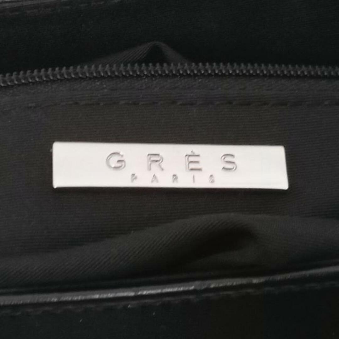 GRES(グレ)のGres(グレ) ハンドバッグ - 黒 レザー レディースのバッグ(ハンドバッグ)の商品写真