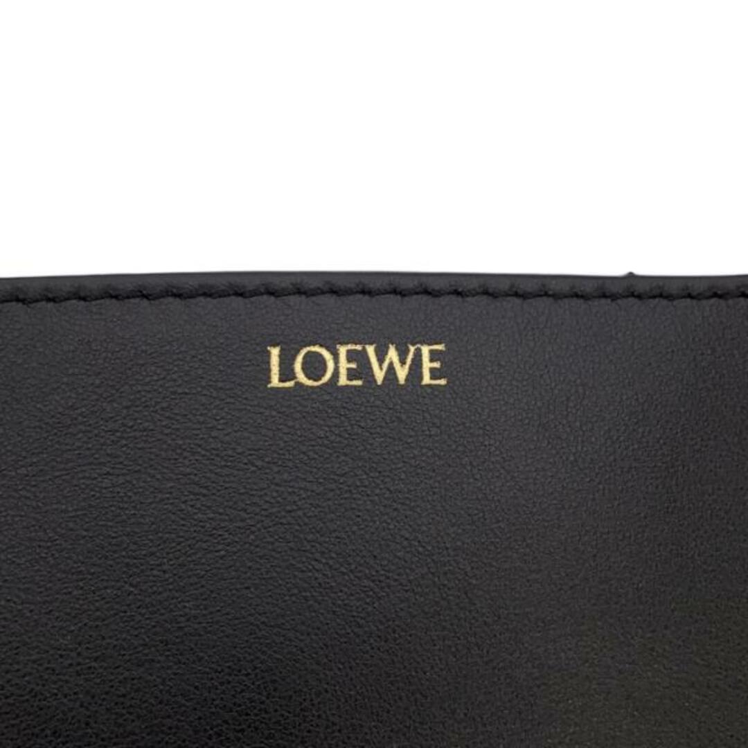 LOEWE(ロエベ)のLOEWE(ロエベ) トートバッグ パズルフォルド トート ミニ 黒 シャイニーカーフ レディースのバッグ(トートバッグ)の商品写真