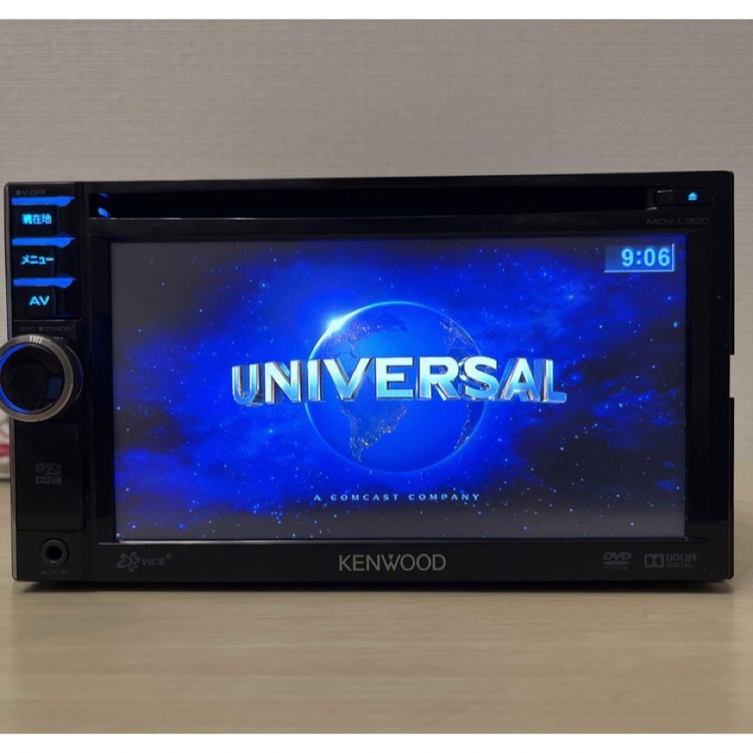 KENWOOD(ケンウッド)のケンウッドナビMDV-L300最新地図更新済Bluetooth新品バックカメラ付 自動車/バイクの自動車(カーナビ/カーテレビ)の商品写真