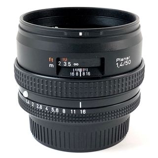 コンタックス Planar T* 50mm F1.4 プラナー (コンタックス N用) ［ジャンク品］ 中古(レンズ(単焦点))