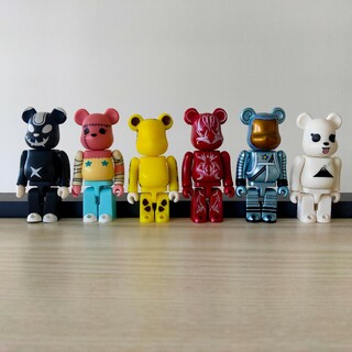 メディコムトイ(MEDICOM TOY)の《★6体セット★限定品★廃盤品★》ベビザラス B＠RUS BE@RBRICK(その他)