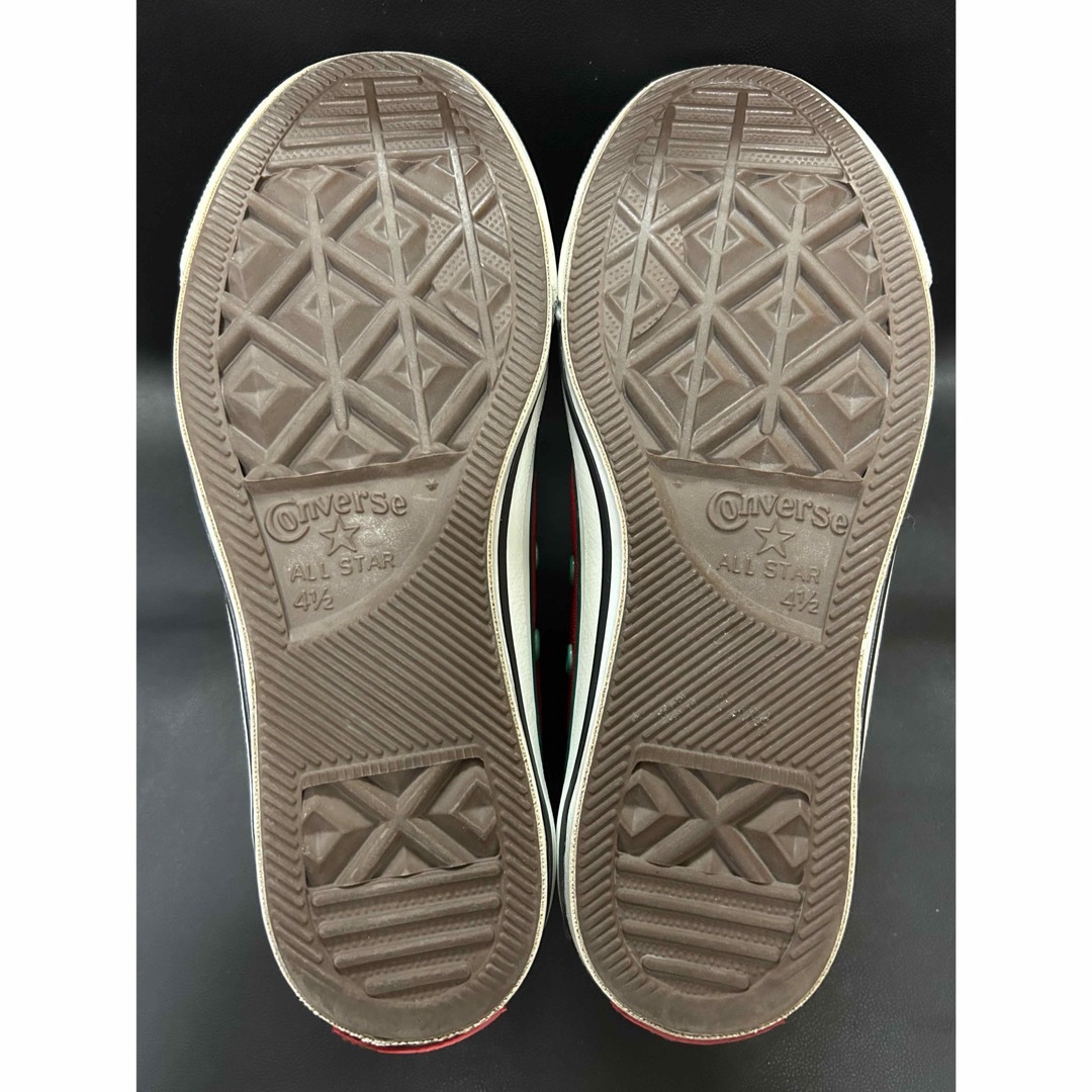 CONVERSE(コンバース)の新品コンバース オールスター ジップハイ PUコーティング レッド 23.5cm レディースの靴/シューズ(スニーカー)の商品写真