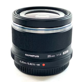 オリンパス M.ZUIKO DIGITAL 25mm F1.8 ブラック 中古(レンズ(単焦点))