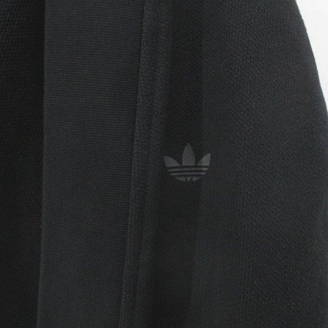 adidas(アディダス)のadidas クロップド丈 長袖 カーディガン XS 黒系 ブラック ロゴ  レディースのトップス(カーディガン)の商品写真