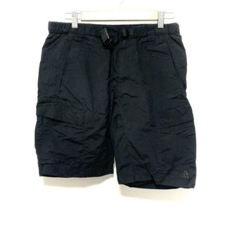 ザノースフェイス(THE NORTH FACE)のTHE NORTH FACE(ノースフェイス) ハーフパンツ サイズM レディース - 黒(ハーフパンツ)