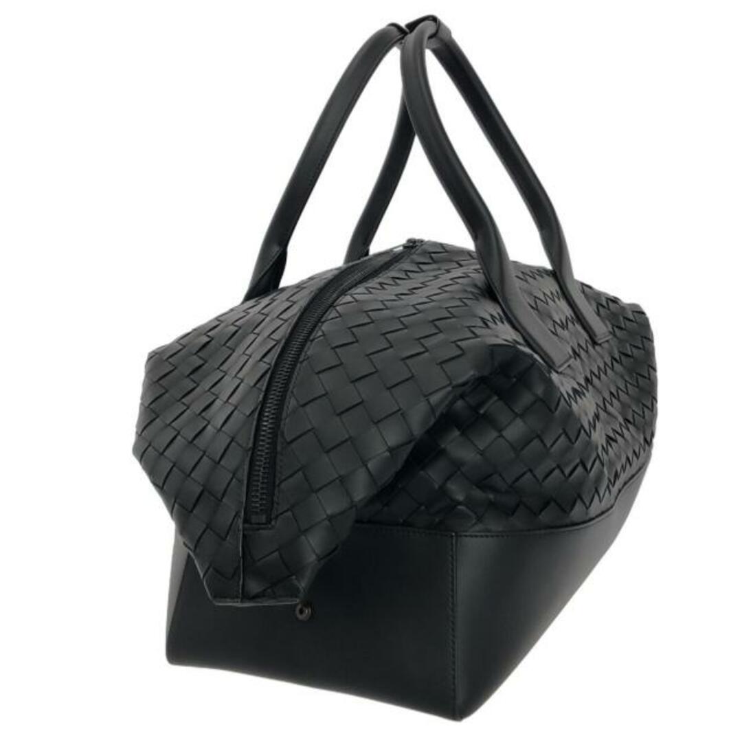 Bottega Veneta(ボッテガヴェネタ)のBOTTEGA VENETA(ボッテガヴェネタ) ボストンバッグ イントレチャート 黒 レザー レディースのバッグ(ボストンバッグ)の商品写真