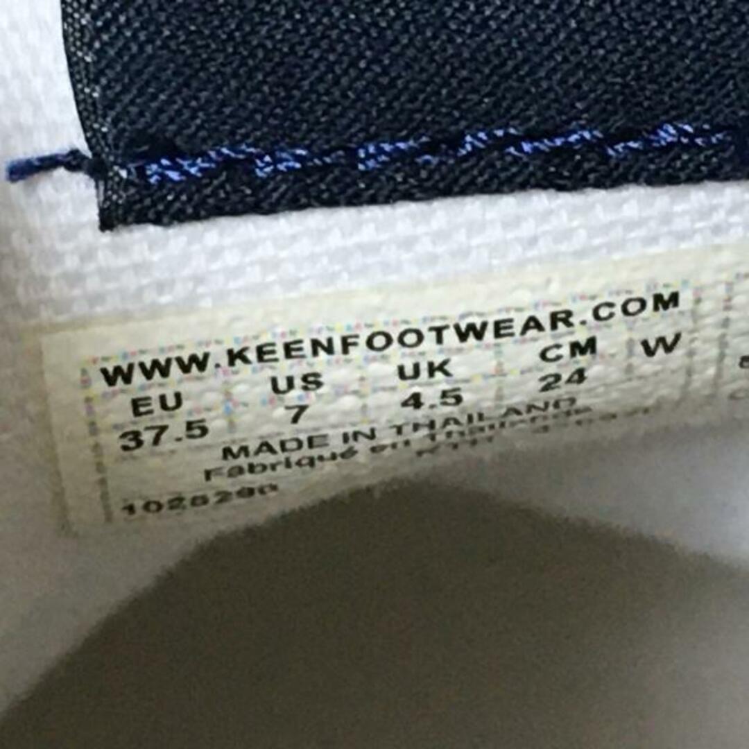 KEEN(キーン)のKEEN(キーン) スニーカー 24 レディース - ダークネイビー キャンバス レディースの靴/シューズ(スニーカー)の商品写真