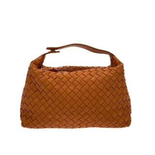 ボッテガヴェネタ(Bottega Veneta)のBOTTEGA VENETA(ボッテガヴェネタ) ハンドバッグ イントレチャート 114087 ライトブラウン レザー(ハンドバッグ)