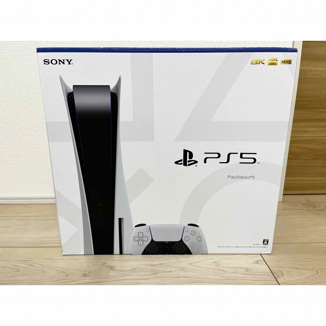 値下げ★PS5 本体 エンタメ/ホビーのゲームソフト/ゲーム機本体(家庭用ゲーム機本体)の商品写真