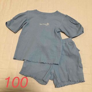 ジーユー(GU)のセットアップ　GU 100cm 女の子(Tシャツ/カットソー)