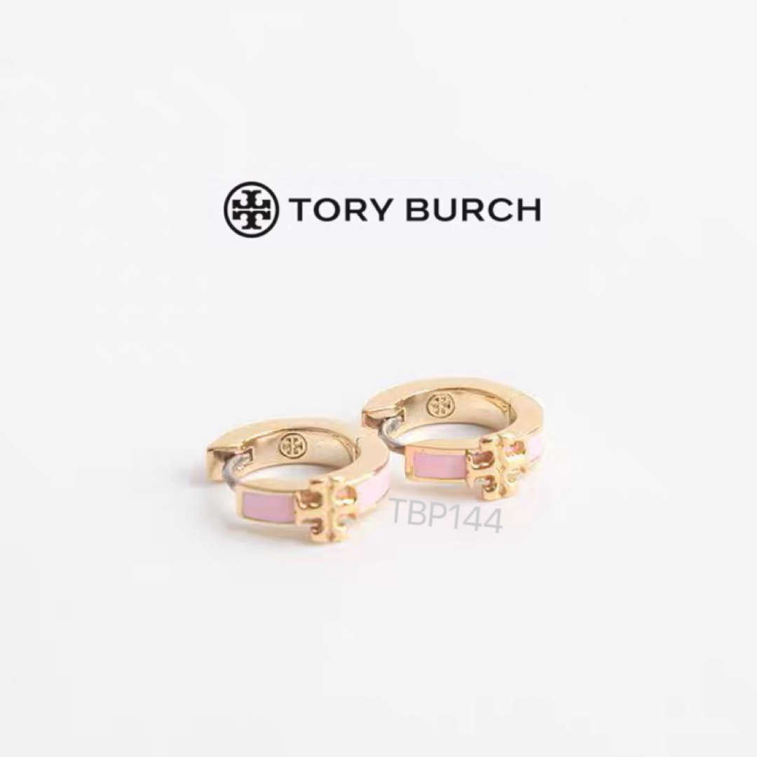 Tory Burch(トリーバーチ)のTBP144S5 Tory Burch   トリーバーチ　フープ　ピアス　新作 レディースのアクセサリー(ピアス)の商品写真