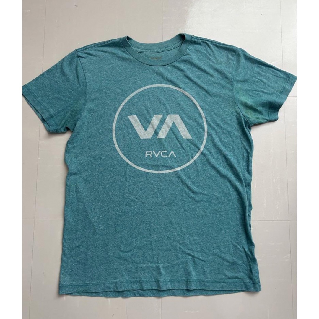 RVCA(ルーカ)のRVCA レディース　ターコイズ　半袖Tシャツ レディースのトップス(Tシャツ(半袖/袖なし))の商品写真