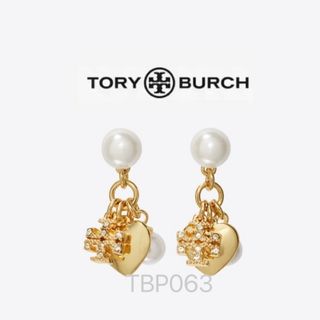 トリーバーチ(Tory Burch)のTBP063S5Tory Burch   トリーバーチ　ハート　パール　ピアス(ピアス)