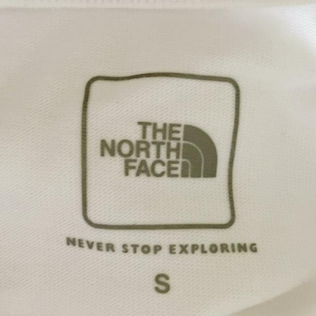 THE NORTH FACE(ザノースフェイス)のTHE NORTH FACE(ノースフェイス) 半袖Tシャツ サイズS メンズ - 白 クルーネック メンズのトップス(Tシャツ/カットソー(半袖/袖なし))の商品写真