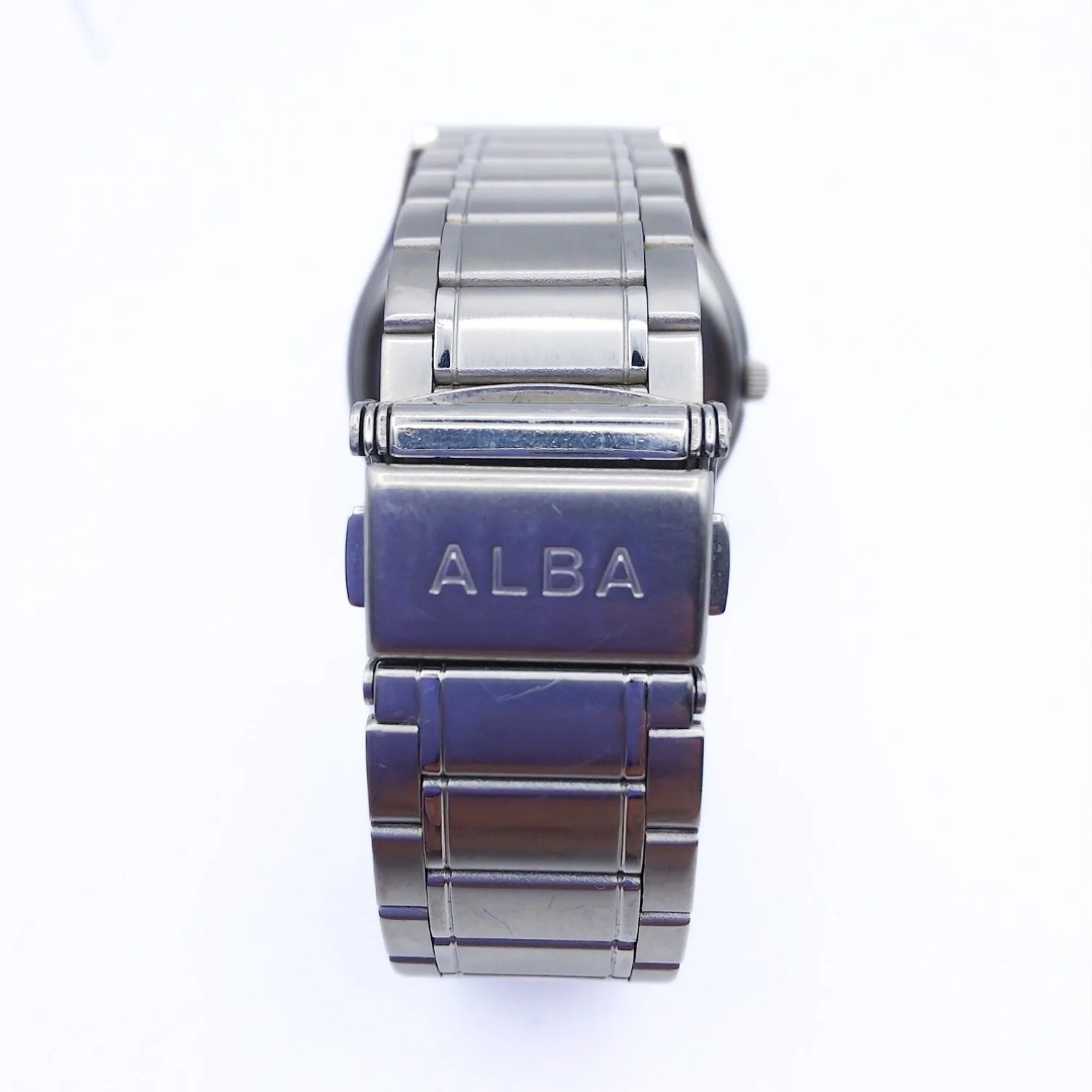 ALBA(アルバ)のALBA アルバ V158-0AL0 メンズ ソーラー 腕時計 防水 10BAR メンズの時計(腕時計(アナログ))の商品写真