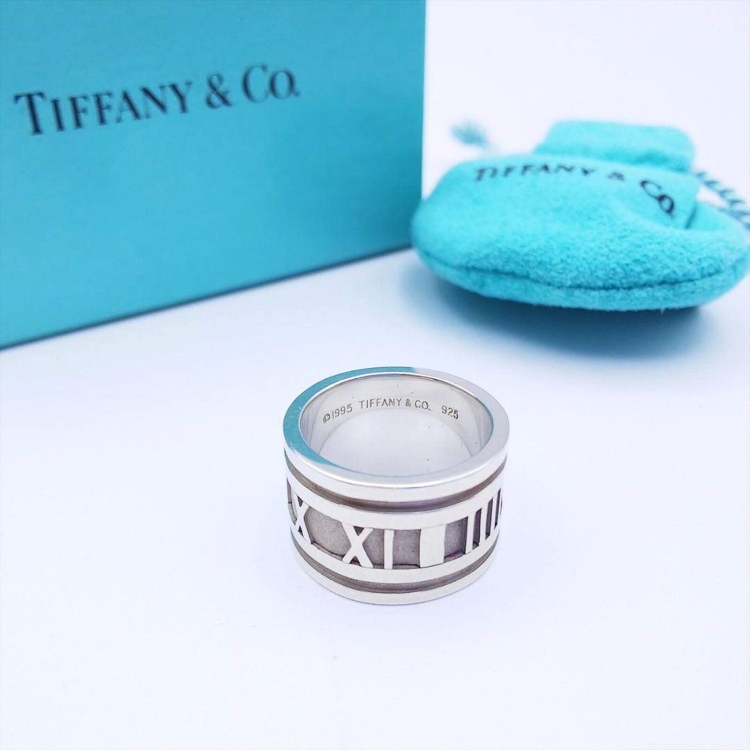 Tiffany & Co.(ティファニー)のティファニー アトラス ワイド リング 10号 シルバー SV925 指輪 レディースのアクセサリー(リング(指輪))の商品写真