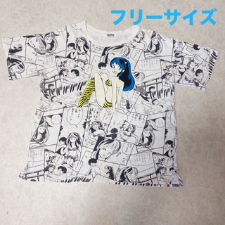 ラムちゃん 半袖Tシャツ フリーサイズ 白(Tシャツ/カットソー(半袖/袖なし))