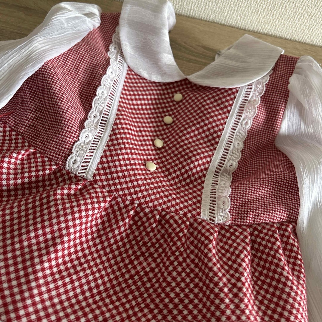 【子供服】 春秋ワンピース キッズ/ベビー/マタニティのキッズ服女の子用(90cm~)(ワンピース)の商品写真