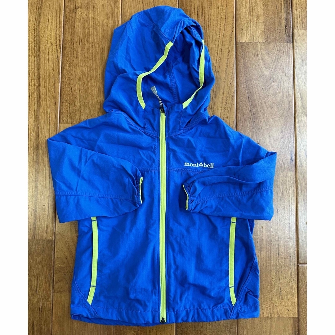 mont bell(モンベル)のモンベル　ナイロンパーカー　90センチ キッズ/ベビー/マタニティのキッズ服男の子用(90cm~)(ジャケット/上着)の商品写真