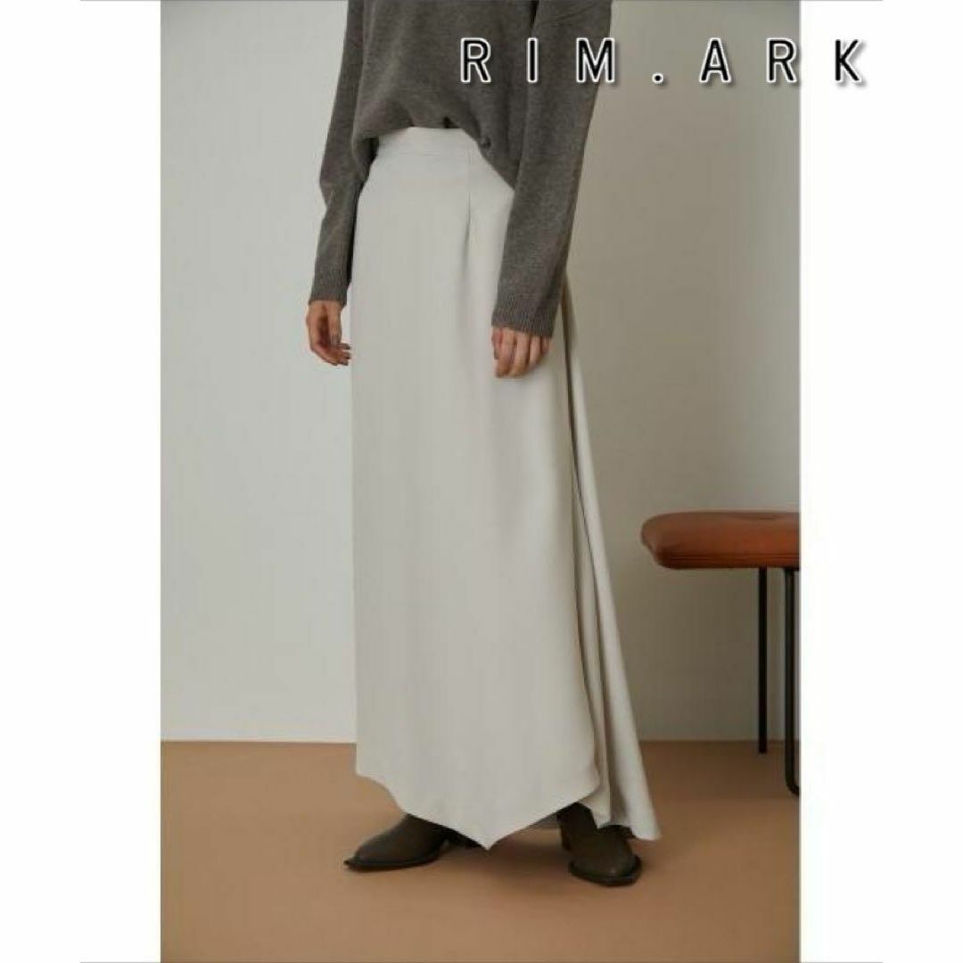 RIM.ARK(リムアーク)の美品★RIM.ARK Back flare SK フレアスカート 0422 レディースのスカート(ロングスカート)の商品写真