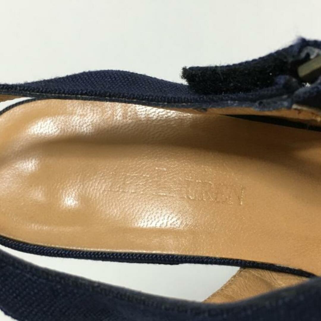 Ralph Lauren(ラルフローレン)のRalphLauren(ラルフローレン) サンダル 7B レディース - ダークネイビー キャンバス レディースの靴/シューズ(サンダル)の商品写真