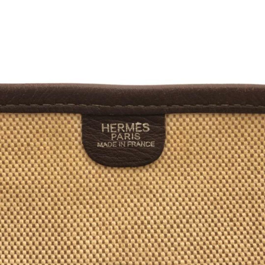 Hermes(エルメス)のHERMES(エルメス) ショルダーバッグ エブリンGM アイボリー×ダークブラウン シルバー金具 トワルアッシュ×レザー レディースのバッグ(ショルダーバッグ)の商品写真