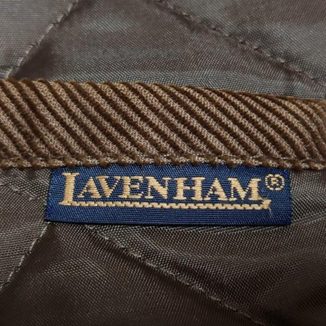 LAVENHAM(ラベンハム)のLAVENHAM(ラベンハム) ブルゾン サイズUSA 38 レディース - ブラウン 長袖/中綿/冬 レディースのジャケット/アウター(ブルゾン)の商品写真