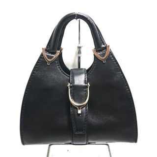 グッチ(Gucci)のGUCCI(グッチ) トートバッグ スティラップ 277515 黒 レザー(トートバッグ)