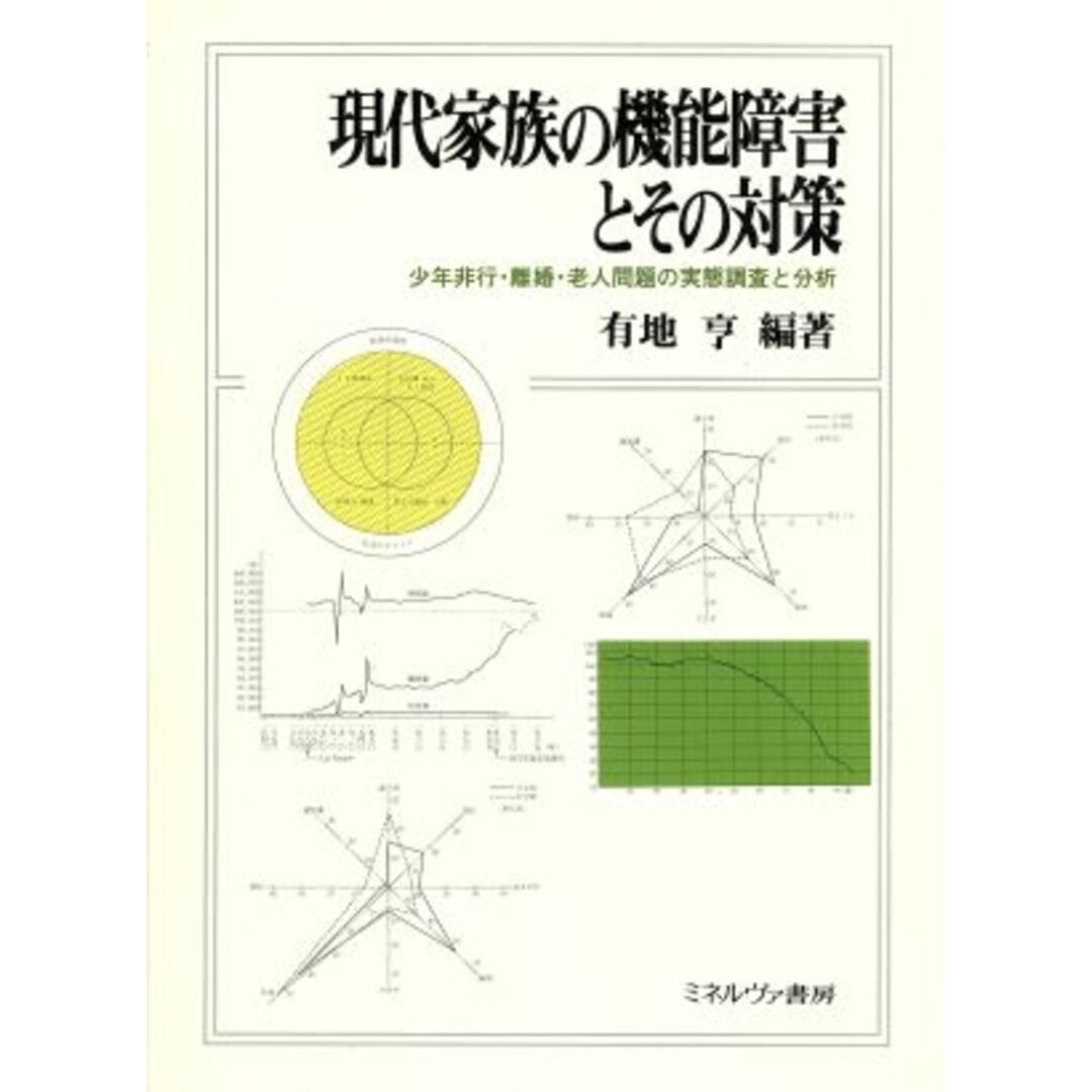 現代家族の機能障害とその対策 少年非行・離婚・老人問題の実態調査と分析／有地亨【編著】 エンタメ/ホビーの本(人文/社会)の商品写真