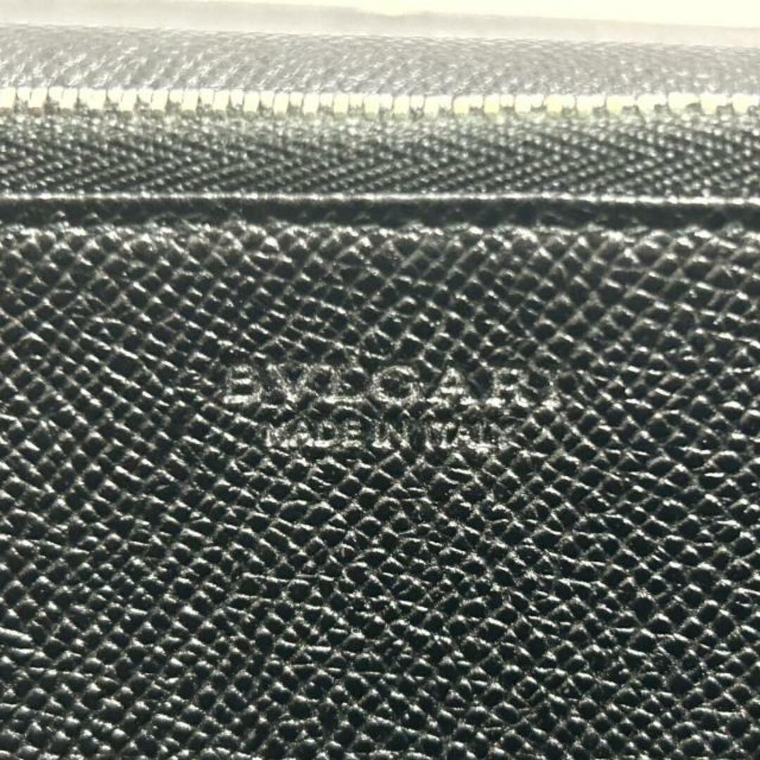 BVLGARI(ブルガリ)のBVLGARI(ブルガリ) 長財布 - 黒 レザー レディースのファッション小物(財布)の商品写真