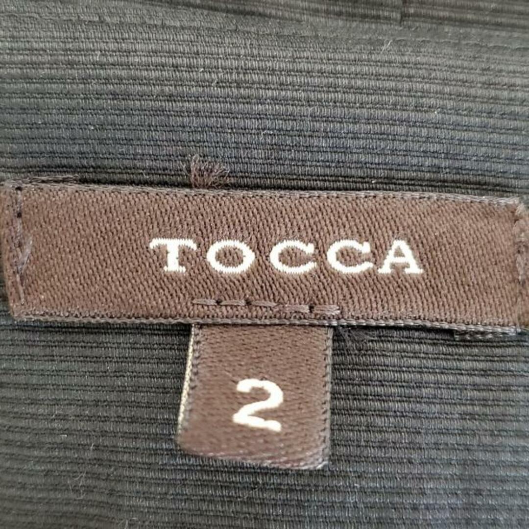 TOCCA(トッカ)のTOCCA(トッカ) ジャケット サイズ2 S レディース美品  黒 リボン/裾レース レディースのジャケット/アウター(その他)の商品写真