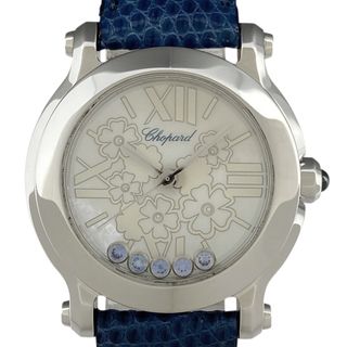 ショパール(Chopard)のショパール ハッピースポーツ 5P 8509 クォーツ レディース 【中古】(腕時計)