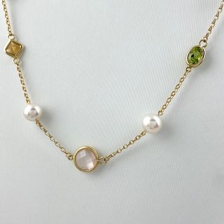 MIKIMOTO - ミキモト パール デザインネックレス K18 【中古】