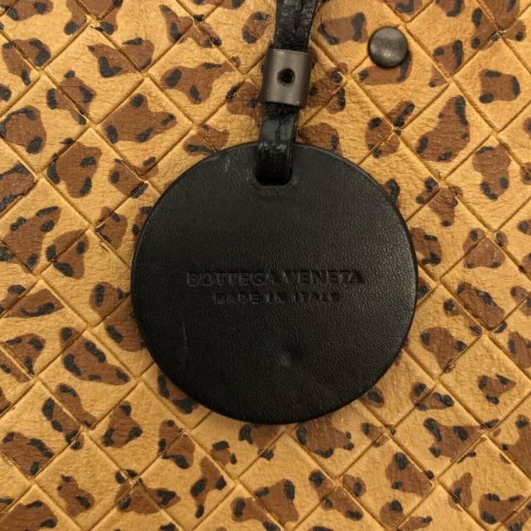 Bottega Veneta(ボッテガヴェネタ)のBOTTEGA VENETA(ボッテガヴェネタ) トートバッグ イントレッチオミラージュ ベージュ×ブラウン×黒 豹柄 レザー レディースのバッグ(トートバッグ)の商品写真