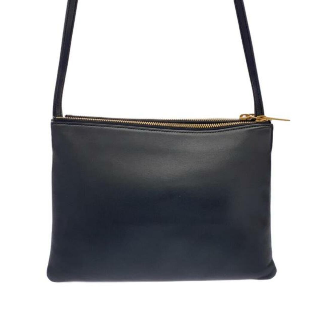 celine(セリーヌ)のCELINE(セリーヌ) ショルダーバッグ トリオラージ 192043CAD.38NO 黒 ラムスキン レディースのバッグ(ショルダーバッグ)の商品写真