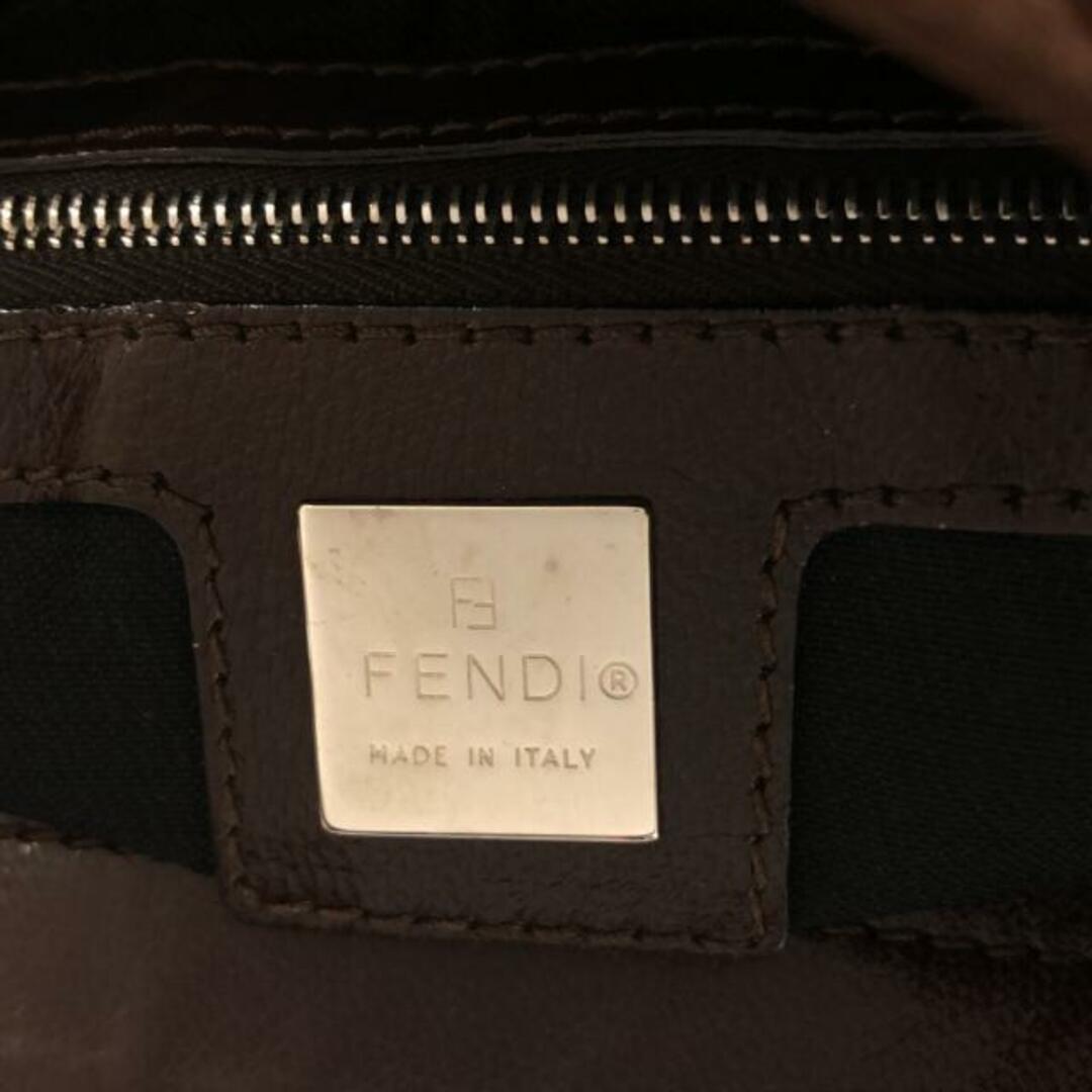 FENDI(フェンディ)のFENDI(フェンディ) ショルダーバッグ - 26566 ダークブラウン×パープル スエード×レザー レディースのバッグ(ショルダーバッグ)の商品写真