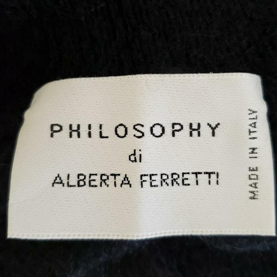 PHILOSOPHY DI ALBERTA FERRETTI(フィロソフィーアルベルタフェレッティー)のPHILOSOPHY di ALBERTA FERRETTI(フィロソフィーディアルベルタフェレッティ) スカート サイズI 42 レディース 黒 ショート丈 レディースのスカート(その他)の商品写真