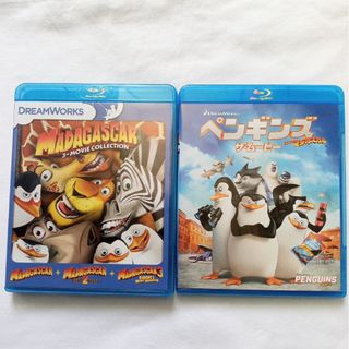 マダガスカル 1-3 ブルーレイBOX ペンギンズ ザ・ムービー Blu-ray(アニメ)